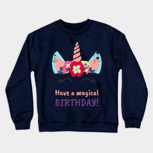 Happy Birthday card Crewneck Sweatshirt